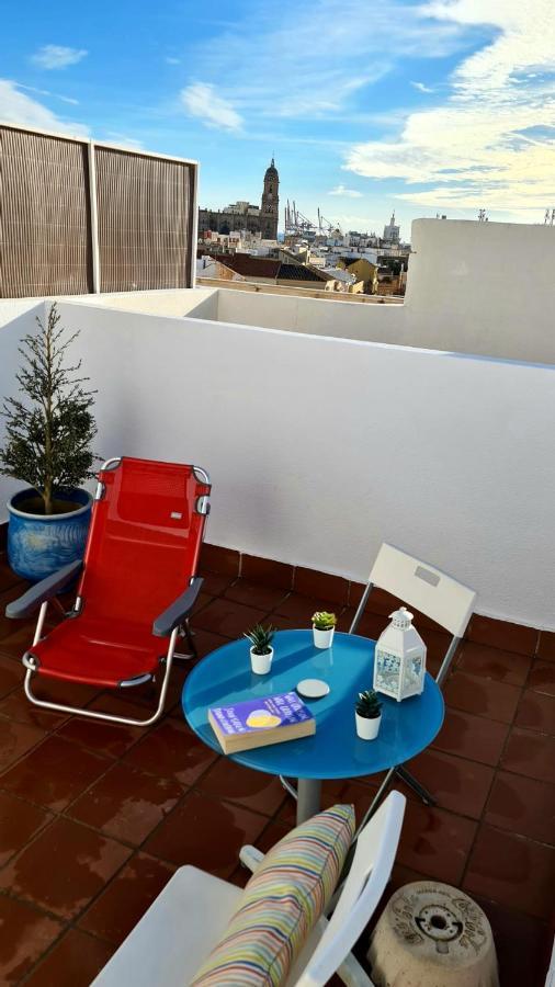 Penthouse With Solarium In The Center Of Malaga-Atico Con Solarium En El Centro De Malaga公寓 外观 照片